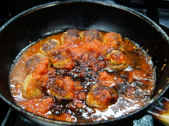 Pasta mit Fleischbällchen - Rezept - Bild Nr. 2180