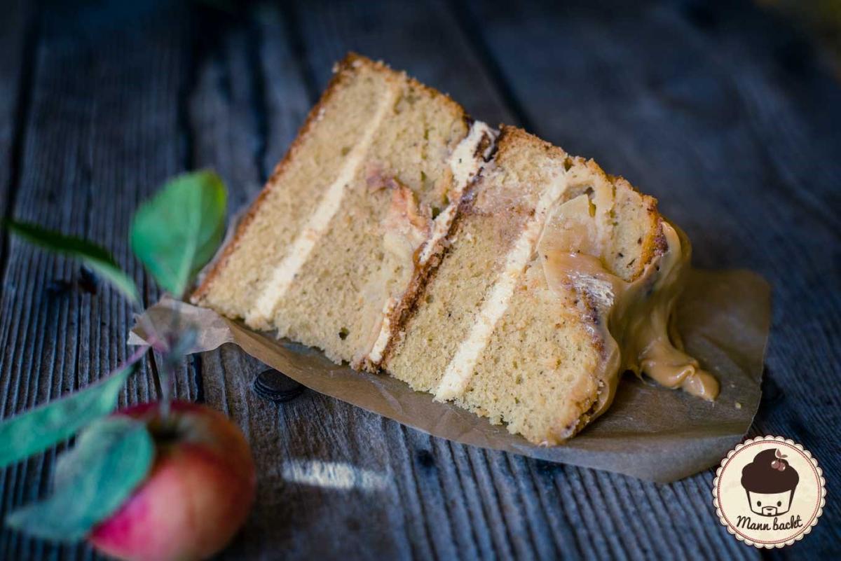 Herbstliche Apfel-Karamell-Torte - Rezept - Bild Nr. 2186