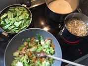 Asiatisches Gemüse mit Reis - Rezept - Bild Nr. 2186