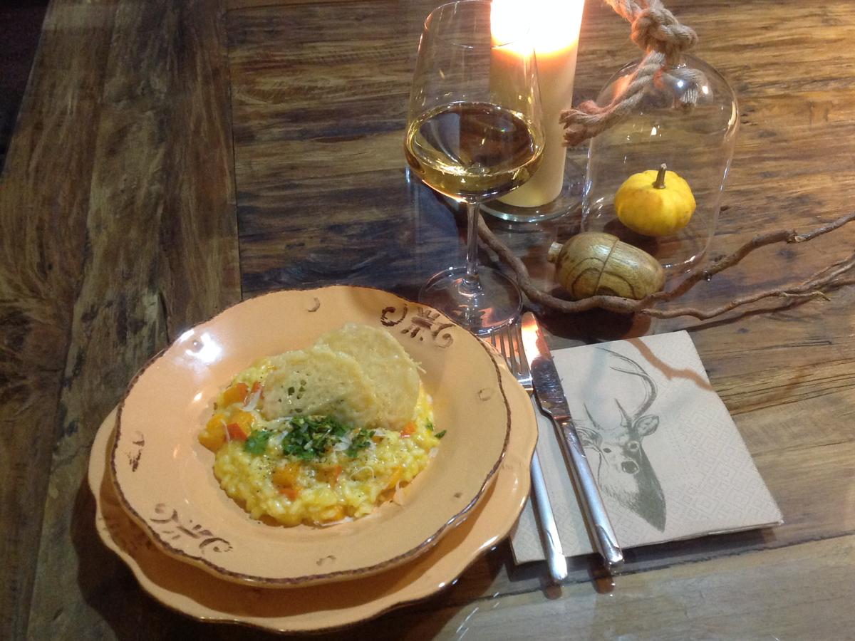 Kürbis-Birnen-Risotto mit Grana Padano - Rezept - Bild Nr. 2200