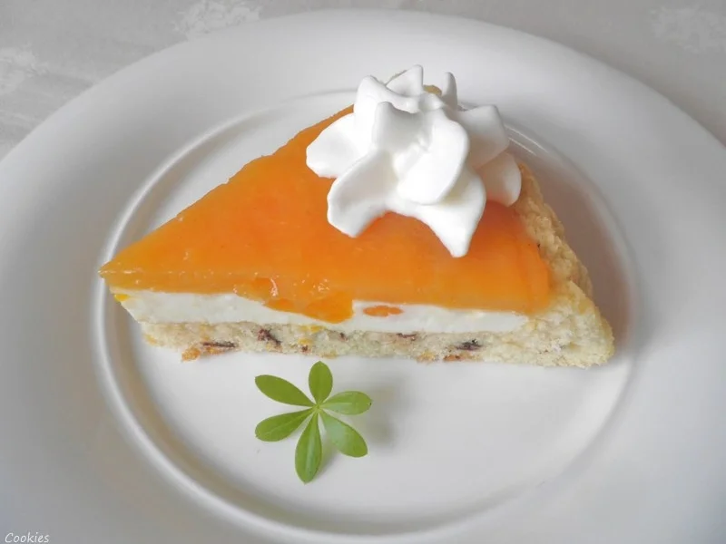 Kleine Torte mit Mandarinen und Kaki - Rezept - Bild Nr. 2227