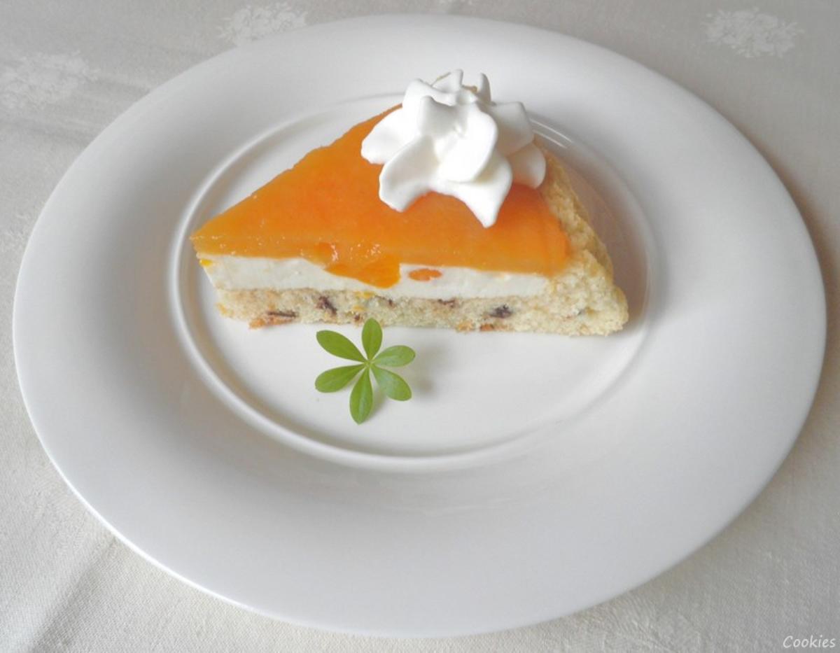 Kleine Torte mit Mandarinen und Kaki - Rezept - Bild Nr. 2228