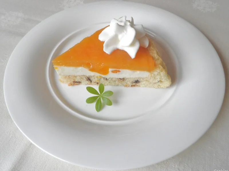 Kleine Torte mit Mandarinen und Kaki - Rezept - Bild Nr. 2228
