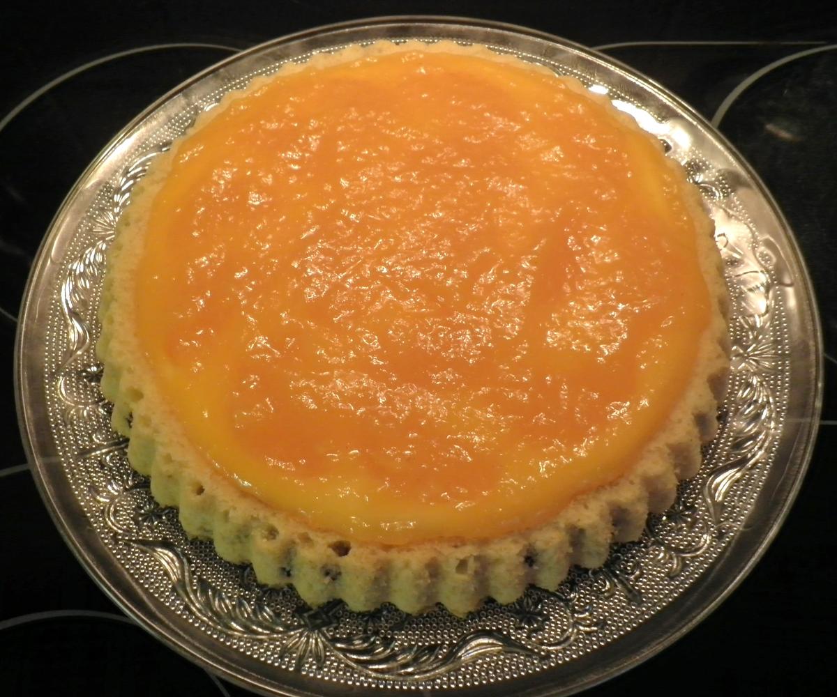 Kleine Torte mit Mandarinen und Kaki - Rezept - Bild Nr. 2239