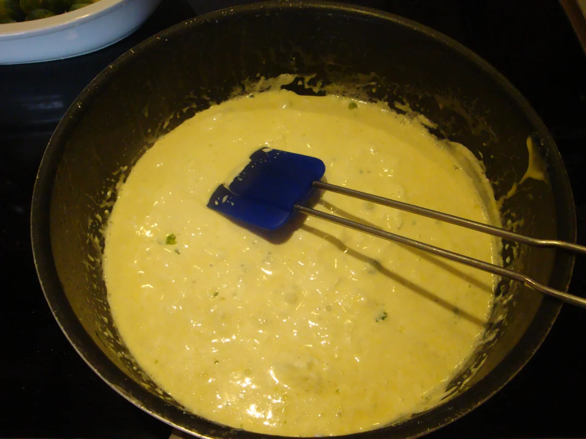 Rosenkohl mit Ziegenkäse und Kartoffelbrei - Rezept - Bild Nr. 2229