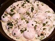 Champignon-Köpfe in Kräutersahne - Rezept - Bild Nr. 2255