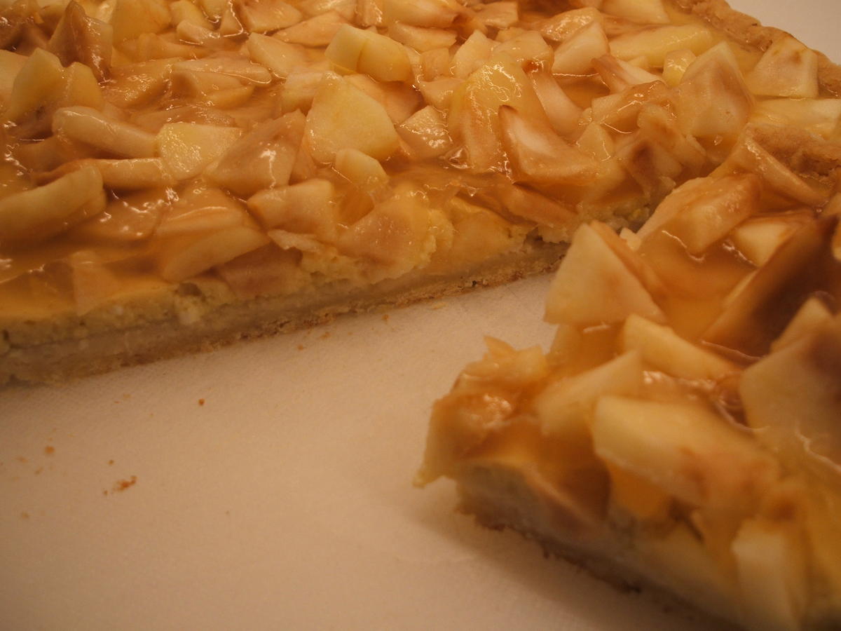 Backen: Cidre-Apfel-Tarte - Rezept - Bild Nr. 2269