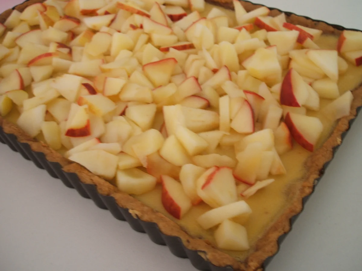 Backen: Cidre-Apfel-Tarte - Rezept - Bild Nr. 2292