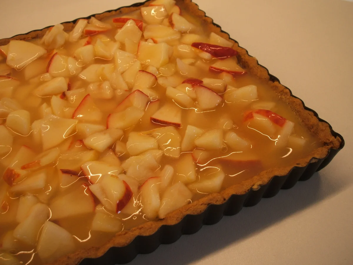 Backen: Cidre-Apfel-Tarte - Rezept - Bild Nr. 2294