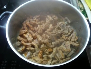 Rezept: Geschnetzeltes vom Rind Geschnetzeltes vom Rind - Rezept