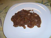 Schweineleber im Milchbad an Champignons - Rezept - Bild Nr. 2286