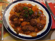 Schweinefleischbällchen süss-sauer - Rezept - Bild Nr. 2284