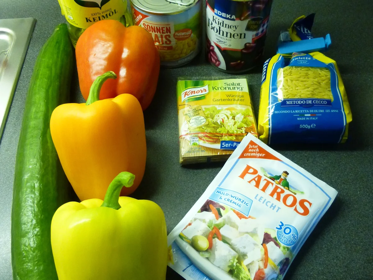 Kritharaki-Salat - Rezept - Bild Nr. 2295