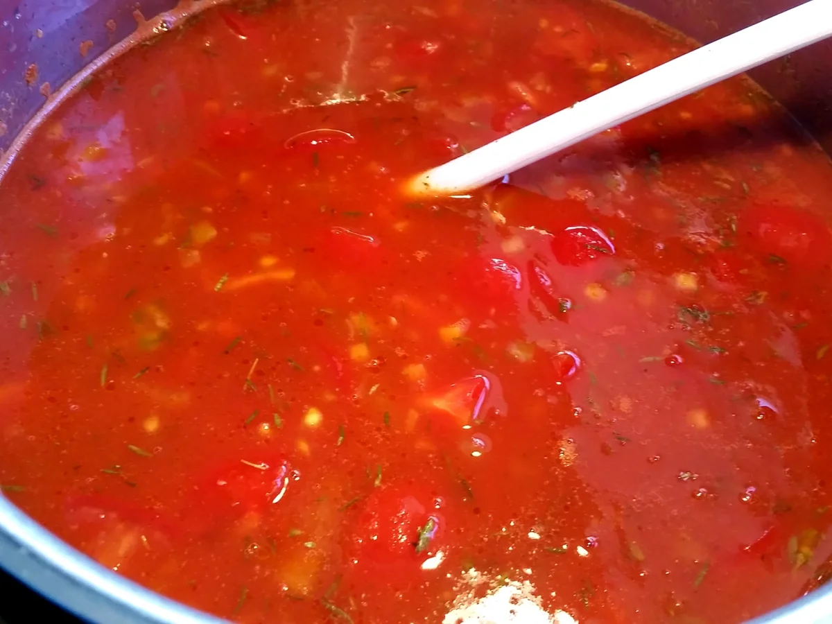 Rezept: Tomatensuppe ... Bild Nr. 2302 Tomatensuppe ... - Rezept - Bild Nr. 2302