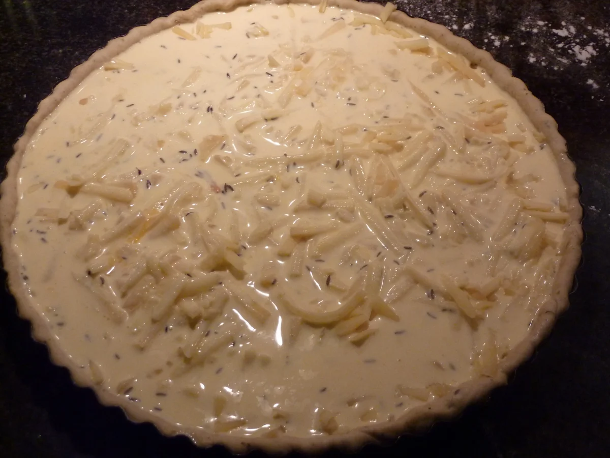 Käse Kuchen  " Franco - Suisse " - Rezept - Bild Nr. 2312