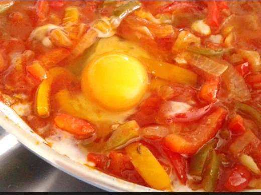 Shakshuka – eine Nordafrikanische Spezialität - Rezept - Bild Nr. 2321