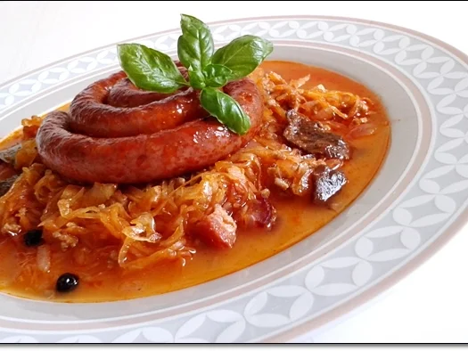 Deftiger Sauerkraut- Hackfleisch Eintopf mit Wurstschnecke - Rezept - Bild Nr. 2312