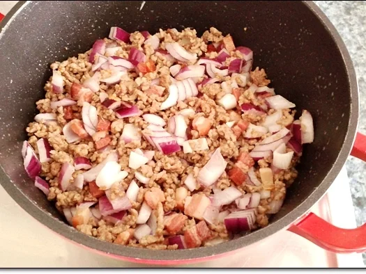 Deftiger Sauerkraut- Hackfleisch Eintopf mit Wurstschnecke - Rezept - Bild Nr. 2320