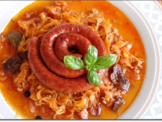 Deftiger Sauerkraut- Hackfleisch Eintopf mit Wurstschnecke - Rezept - Bild Nr. 2328