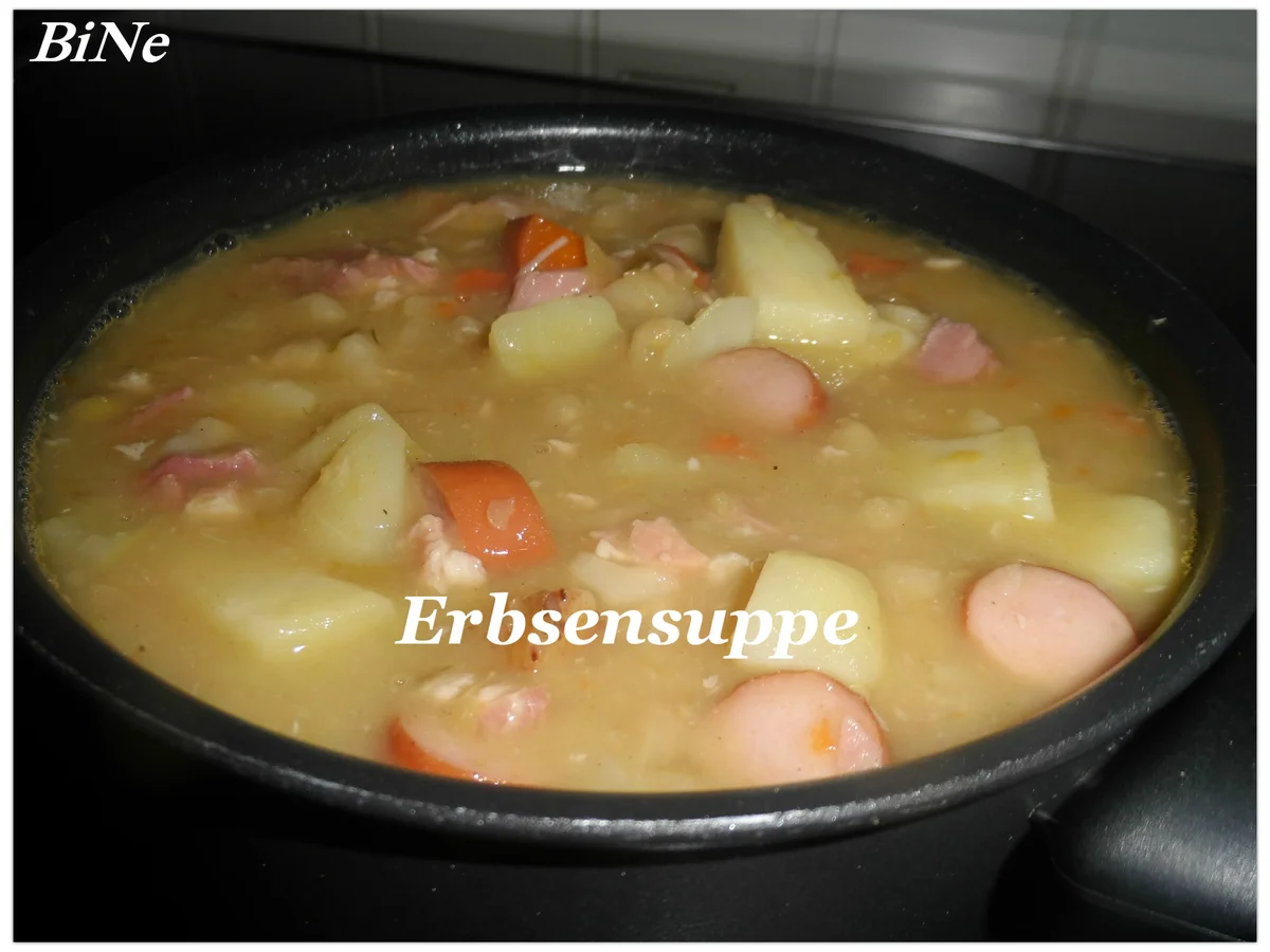 Rezept: BiNe` S ERBSENSUPPE Bild Nr. 2354 BiNe` S ERBSENSUPPE - Rezept - Bild Nr. 2354