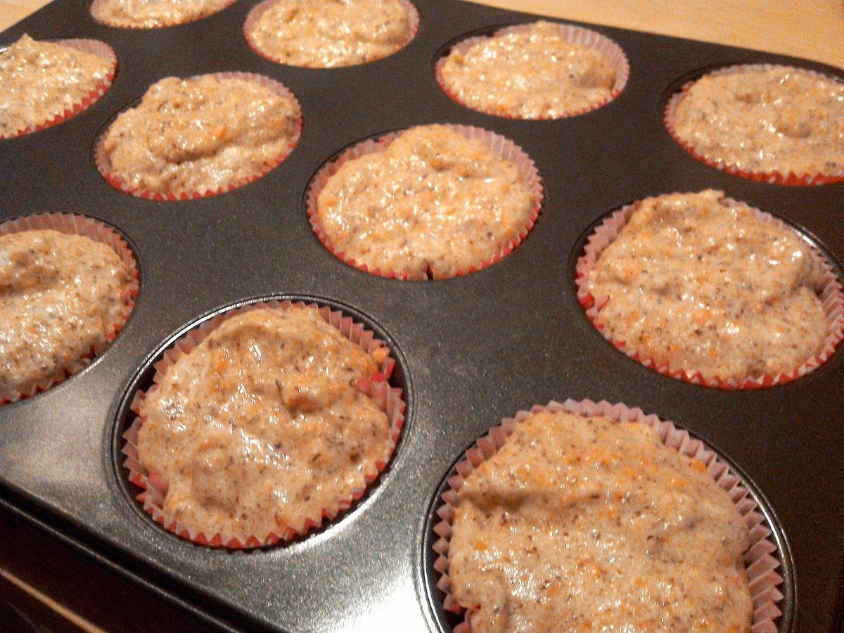 Saftige Möhren-Muffins - Rezept - Bild Nr. 2374