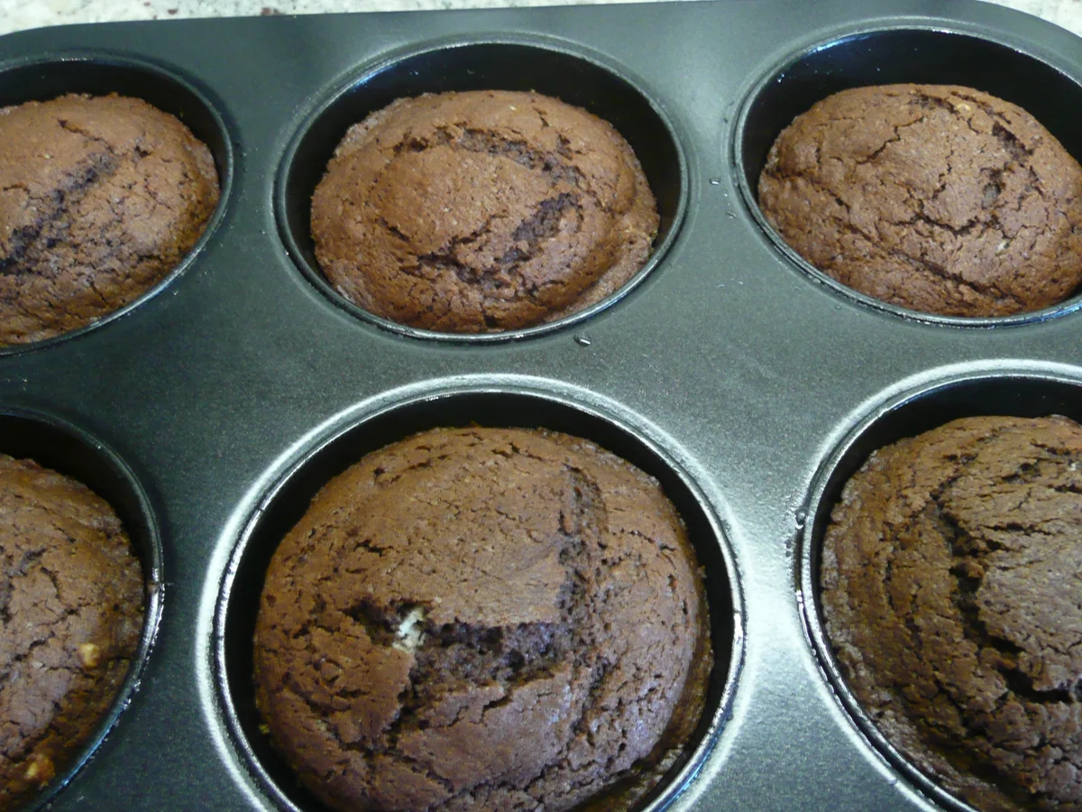 Lebkuchenmuffin mit Cappuccinotopping - Rezept - Bild Nr. 2396