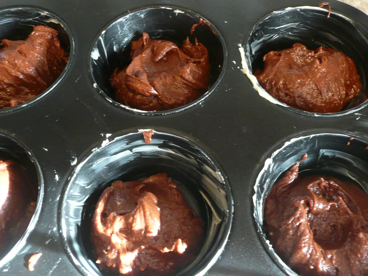 Lebkuchenmuffin mit Cappuccinotopping - Rezept - Bild Nr. 2397