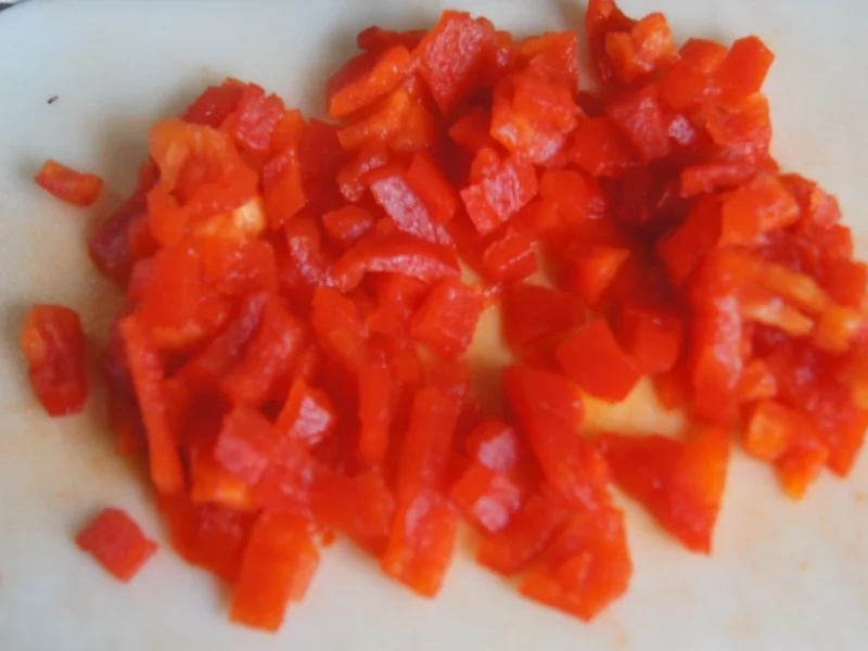 Rezept: Schollenfilet mit Sellerienudeln und Paprika-Kartoffelstampf Bild Nr. 2400 Schollenfilet mit Sellerienudeln und Paprika-Kartoffelstampf - Rezept - Bild Nr. 2400