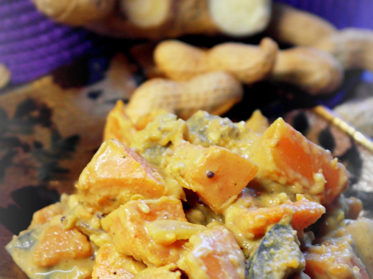 Indisches Kürbis Erdnuss Curry - einfach - von Sri_Devi