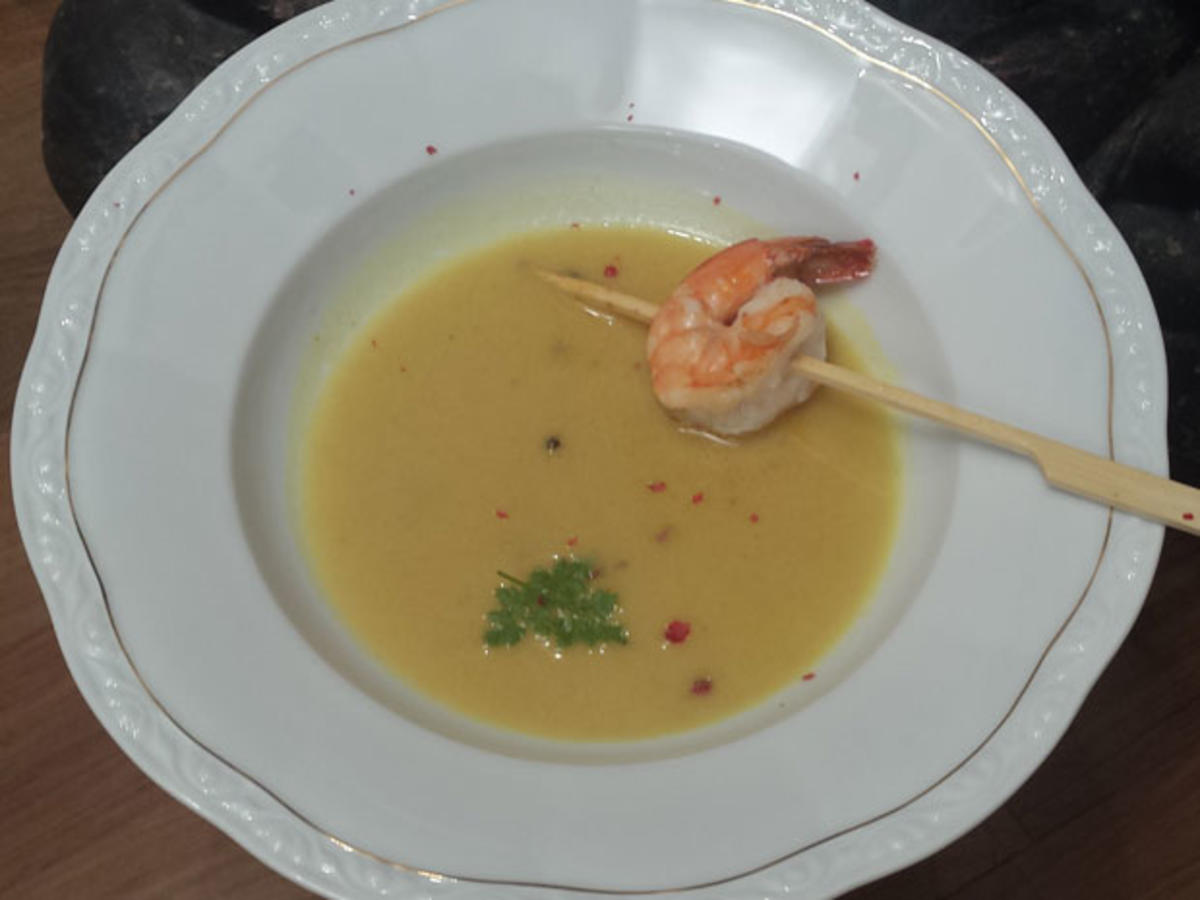 Bilder für Mulligatawny mit Hähnchenbrust und Möhren Rezept