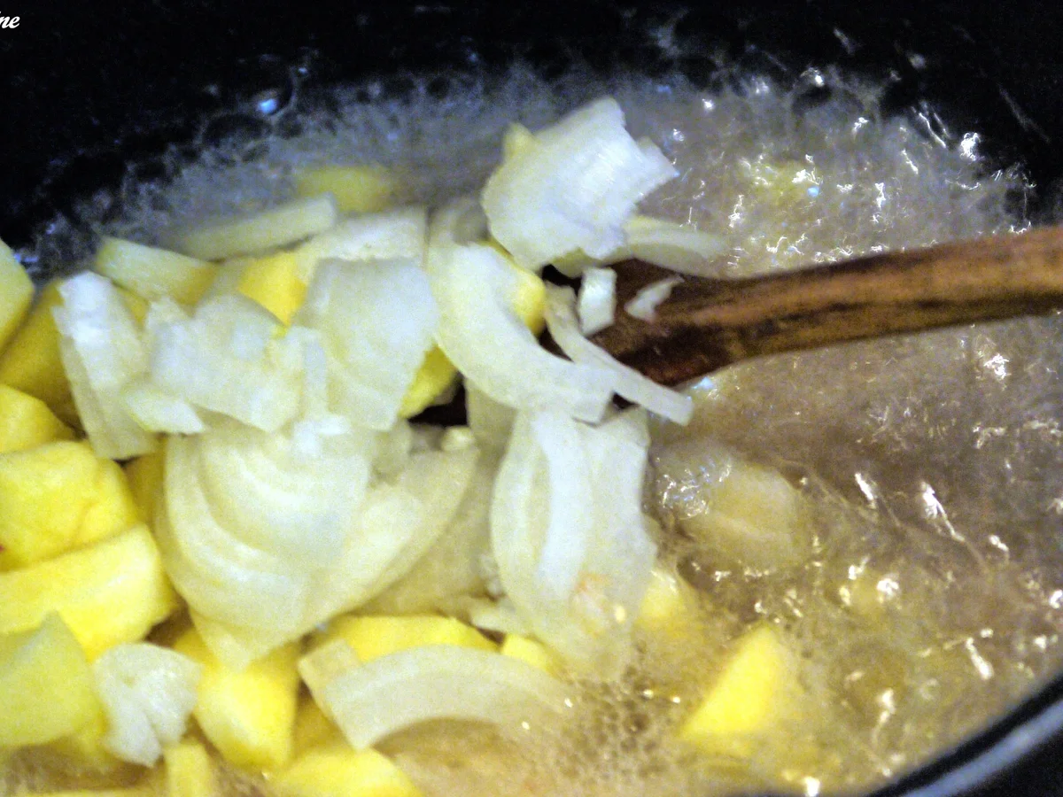 Apfel-Griebenschmalz mit Zwiebeln - Rezept - Bild Nr. 2417