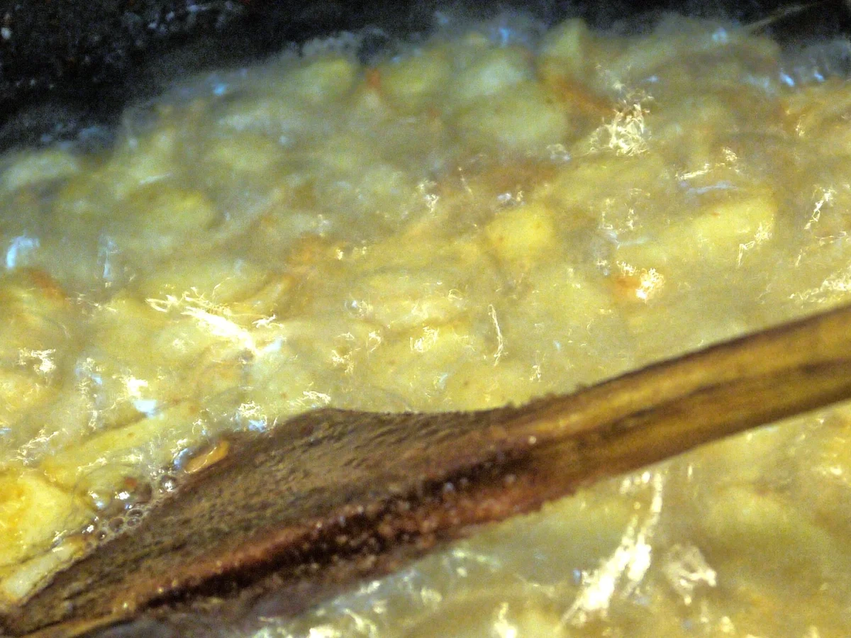 Apfel-Griebenschmalz mit Zwiebeln - Rezept - Bild Nr. 2418