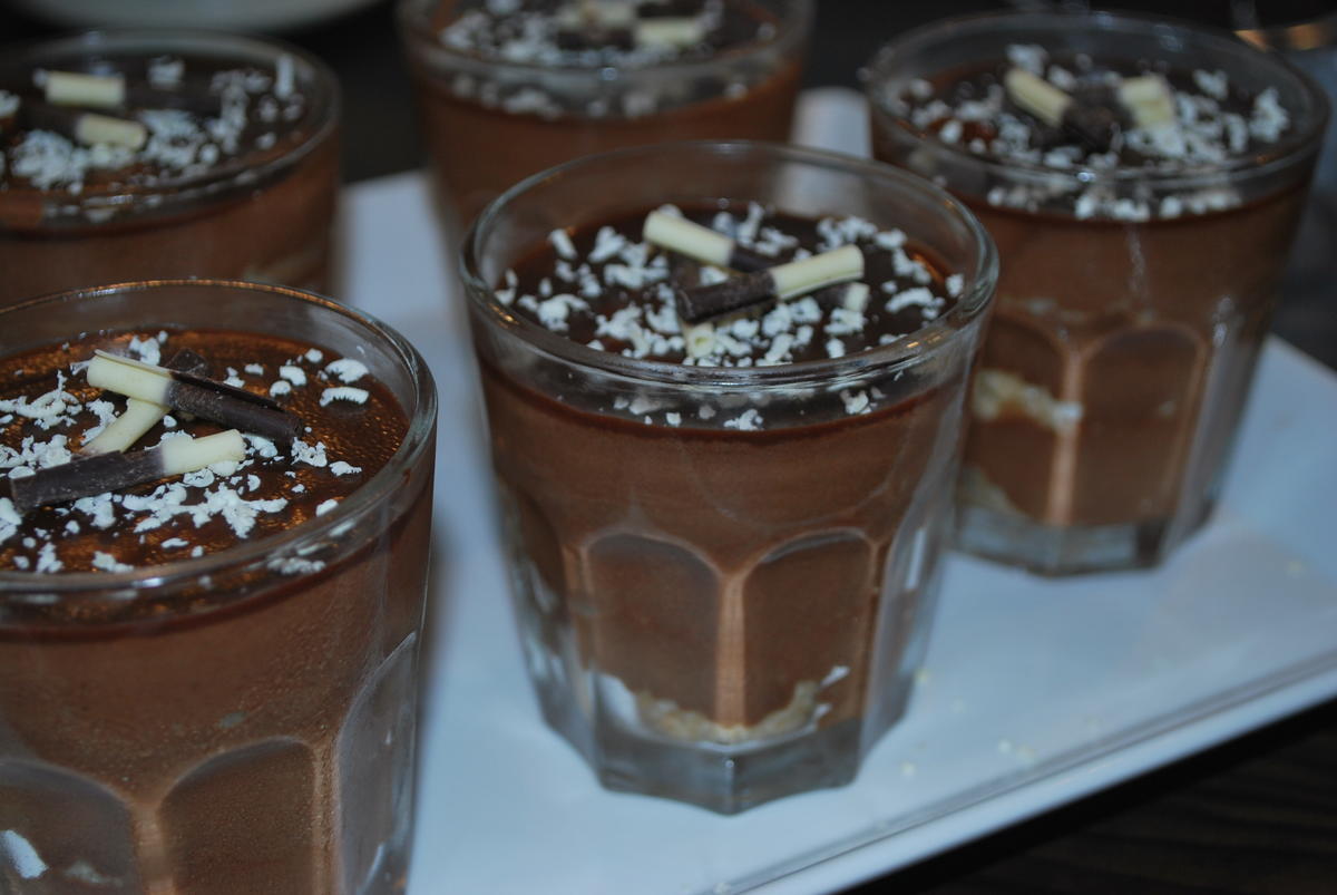 Schoko-Mousse-Trifle mit Schokoladenkaramell - Rezept - Bild Nr. 2408