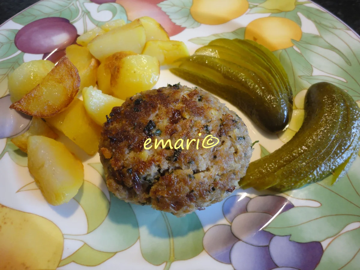 Fleischlaibchen auf Kichererbsenbasis - Rezept - Bild Nr. 2710