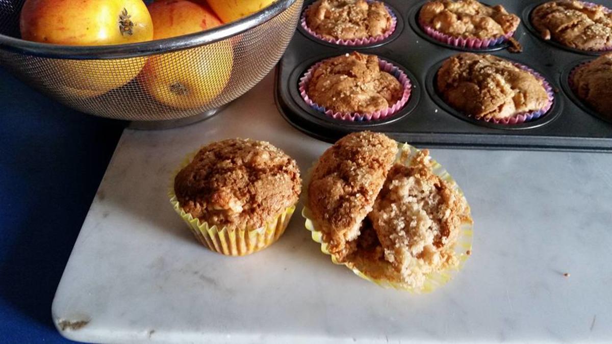 Apfelmuffins mit Äpfel und Eier - Rezept Durch Oberin