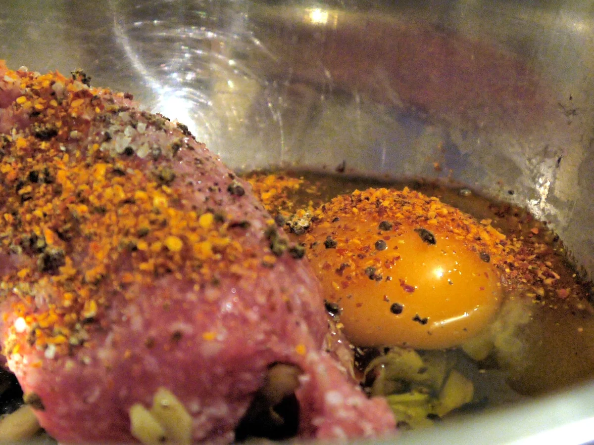 Gefüllte und überbackene Champignons - Rezept - Bild Nr. 2460