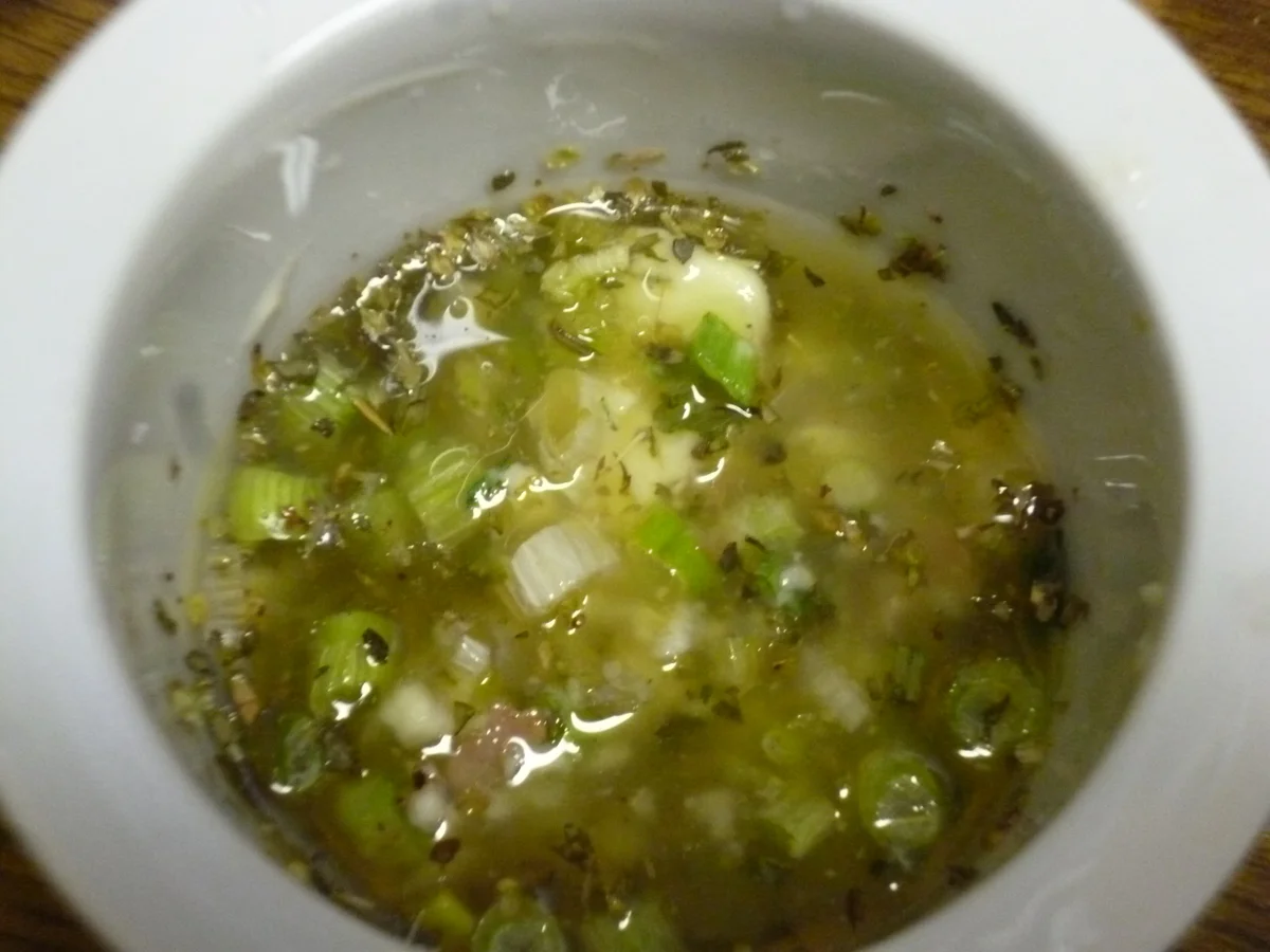 Rezept: Gänseschmalz mit Grieben, Zwiebel, Sellerie und Bratapfel Bild Nr. 2777 Gänseschmalz mit Grieben, Zwiebel, Sellerie und Bratapfel - Rezept - Bild Nr. 2777