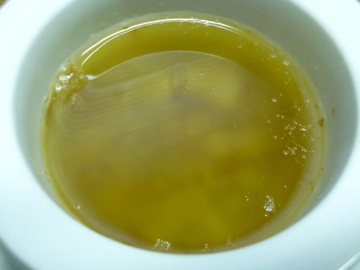 Rezept: Gänseschmalz mit Grieben, Zwiebel, Sellerie und Bratapfel Bild Nr. 2783 Gänseschmalz mit Grieben, Zwiebel, Sellerie und Bratapfel - Rezept - Bild Nr. 2783