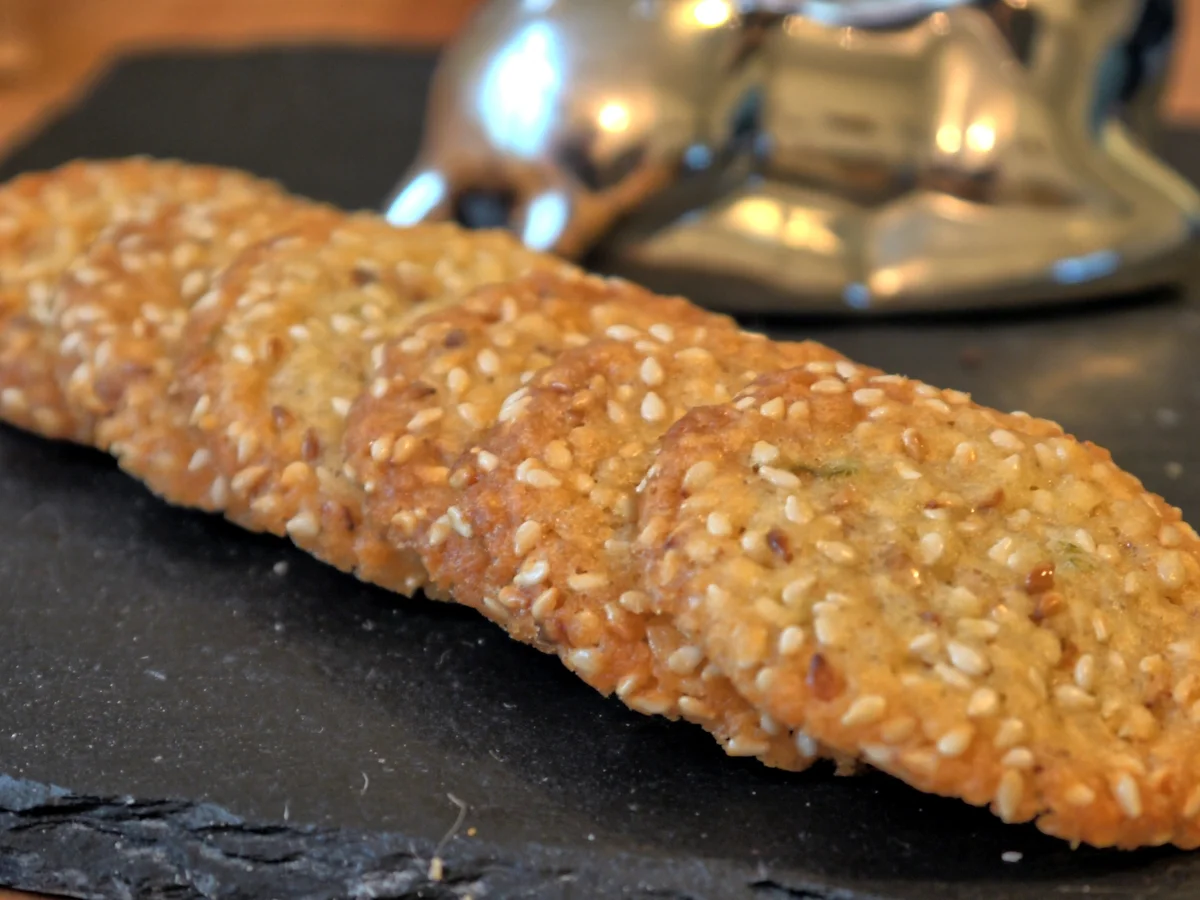 Sesam-Knusperkekse - Rezept - Bild Nr. 2473