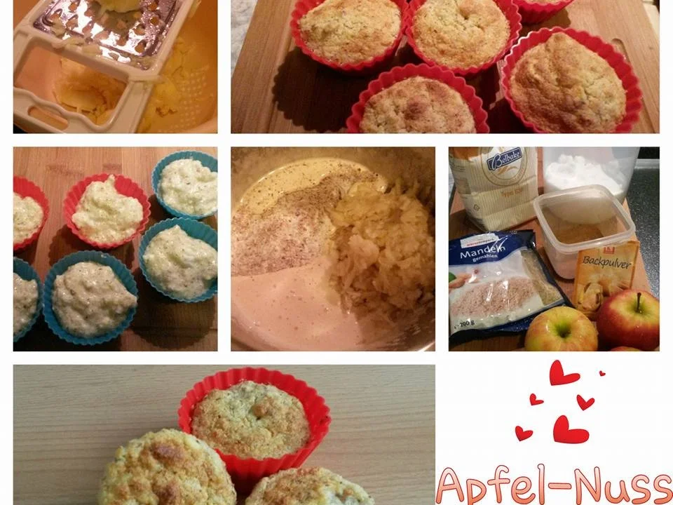 Apfel - Mandel - Muffin - Rezept - Bild Nr. 2468