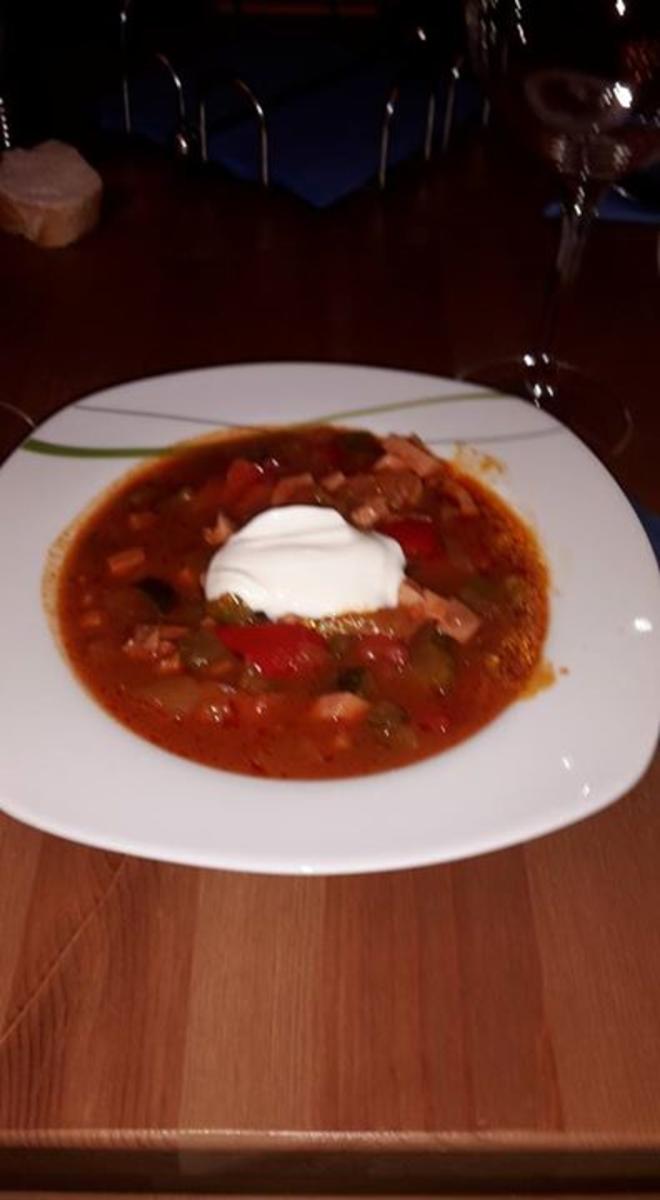 Soljanka mit Kasseler und Fleischwurst - Rezept By Thorsten1606