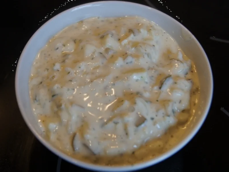 Roastbeef mit Rosmarin-Kartoffeln und pikanter Remoulade - Rezept - Bild Nr. 2477