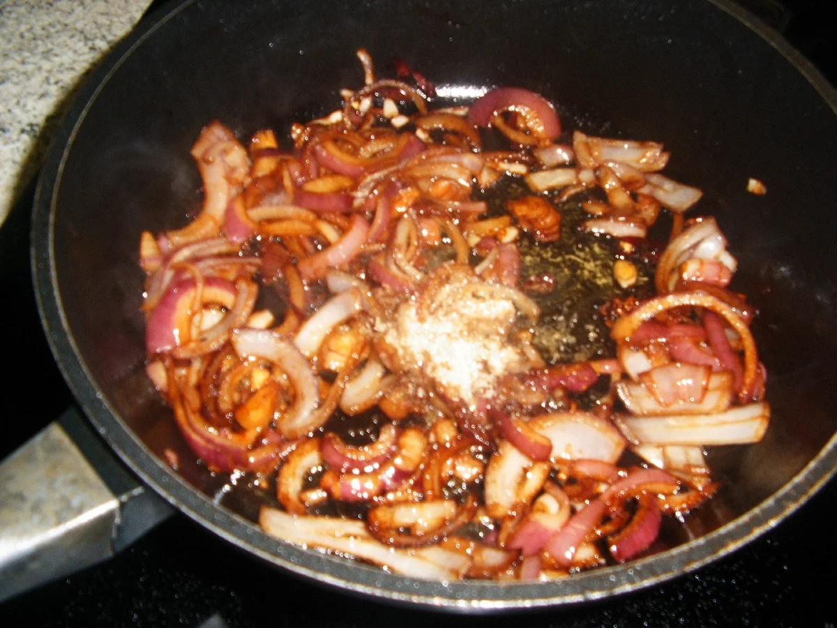 Kotelett mit karamellisierter Biersoße - Rezept - Bild Nr. 2484