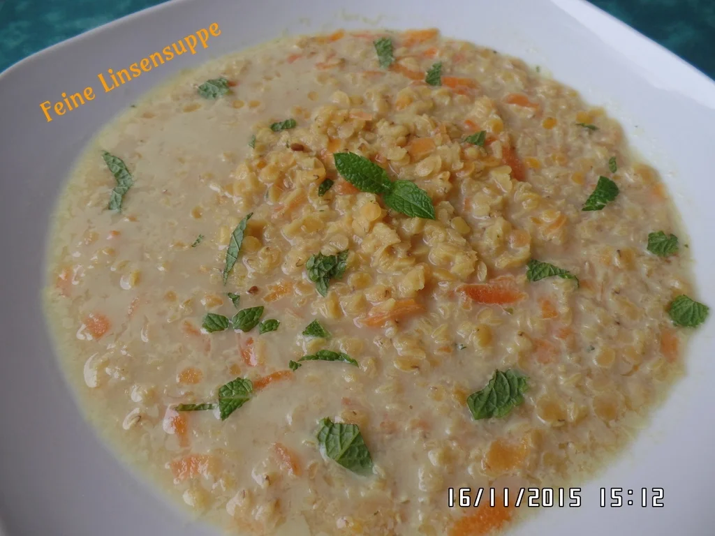 Feine Linsensuppe - Rezept - Bild Nr. 2475