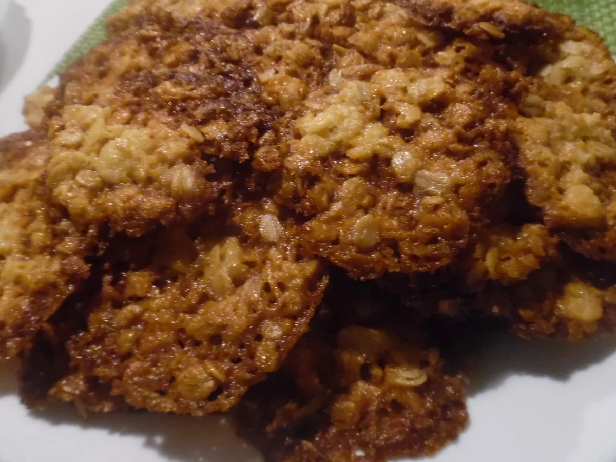 Haferflocken-Mandel-Blätter - Rezept - Bild Nr. 2487