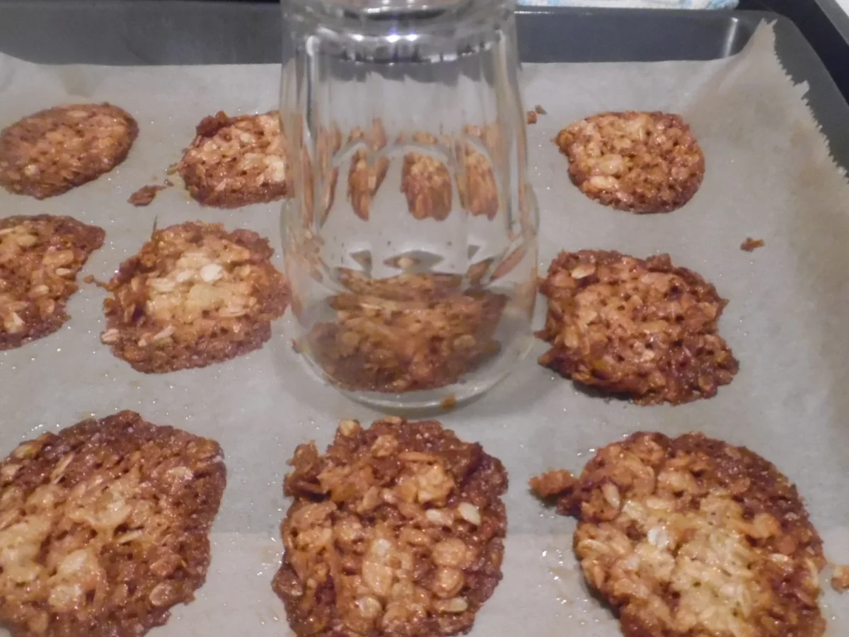 Haferflocken-Mandel-Blätter - Rezept - Bild Nr. 2488