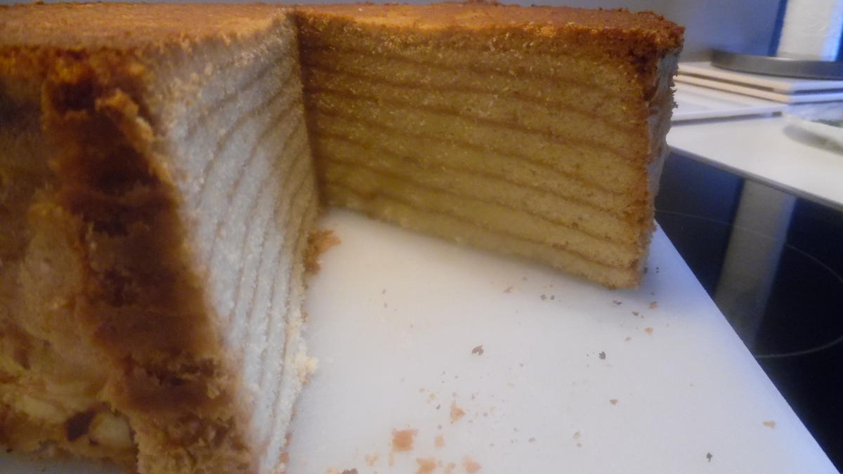 Baumkuchen-Torte - Rezept mit Bild - kochbar.de