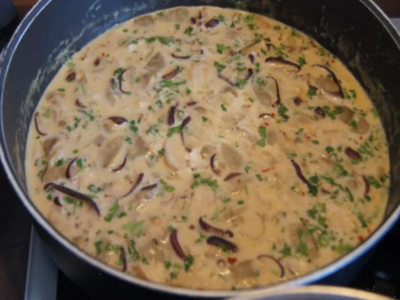 Rezept: Schinken-Semmelknödel mit Steinpilzragout Bild Nr. 2505 Schinken-Semmelknödel mit Steinpilzragout - Rezept - Bild Nr. 2505