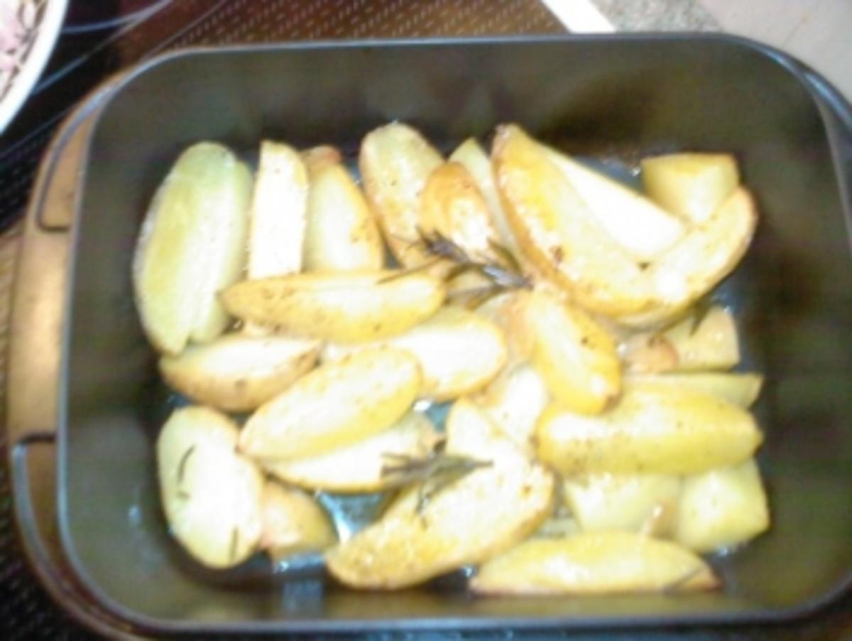 Rosmarin Zitronen Kartoffeln - Rezept