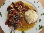 Lamm-Tajine mit Pflaumen und gerösteten Mandeln - Rezept - Bild Nr. 2508